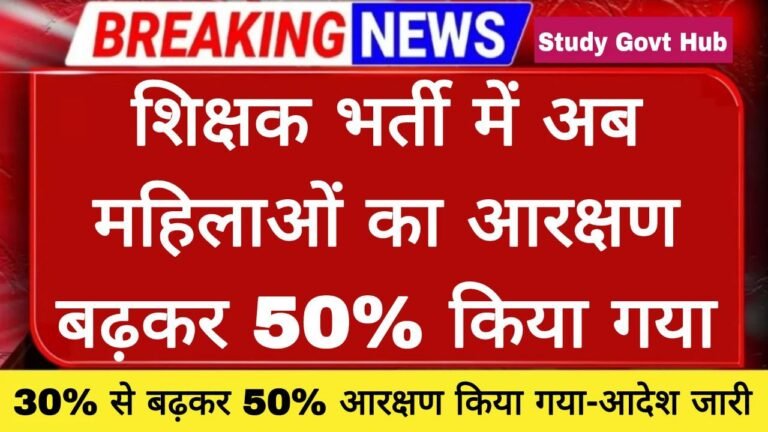 Women Reservation 50 Percent